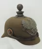 Prussian Felt Ersatz Artillery Pickelhaube Visuel 8